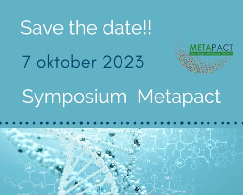 Save the date: Symposium MetaPACT  7 oktober 2023